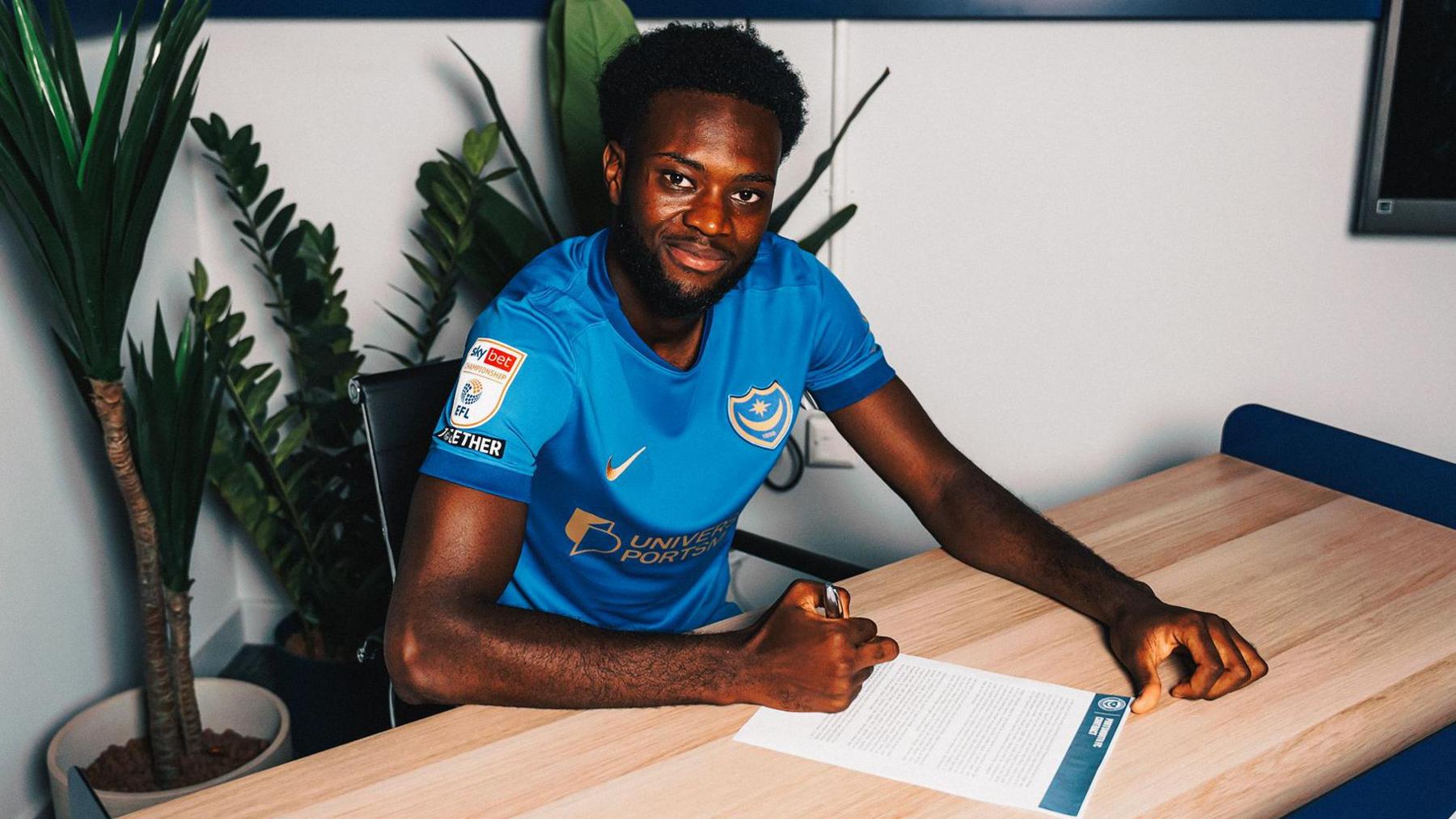 Kamara rejoins Portsmouth in three-year deal